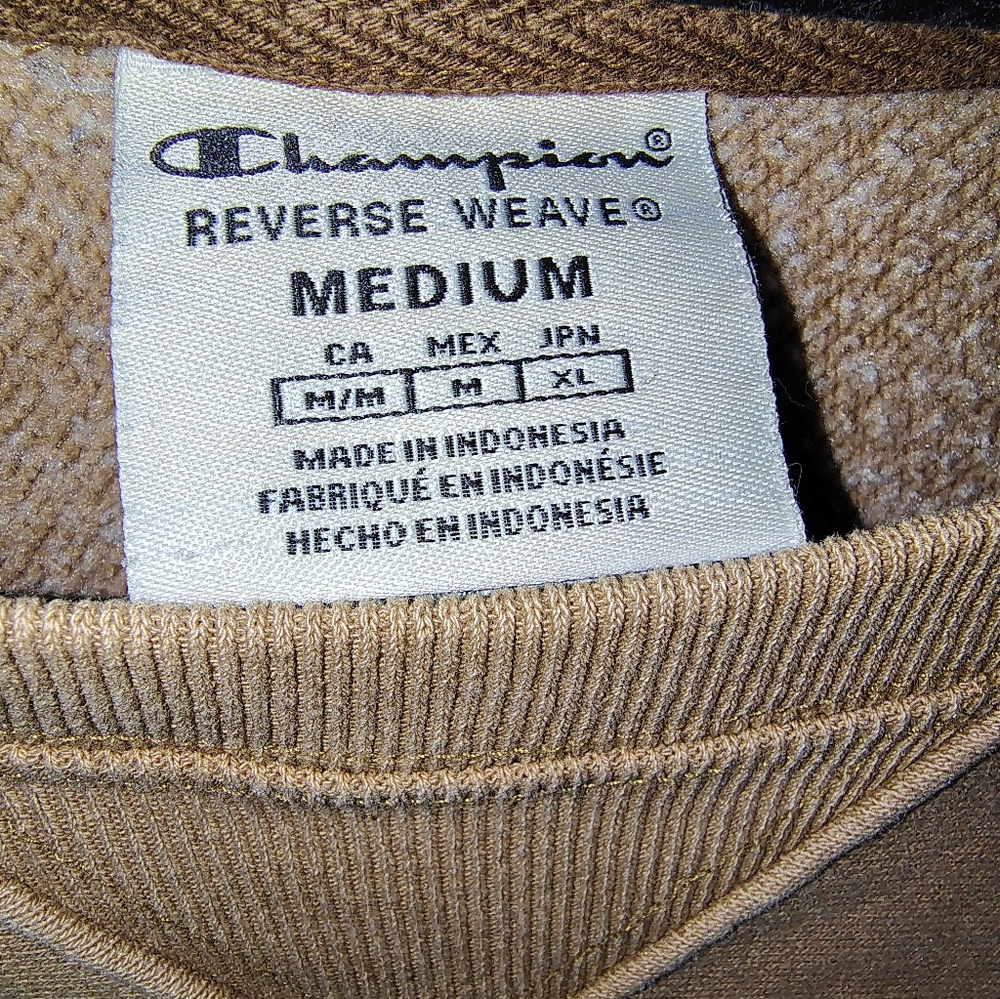 Champion Reverse Weave Cropped Sweatshirt - Medium - Picture 3 of 3